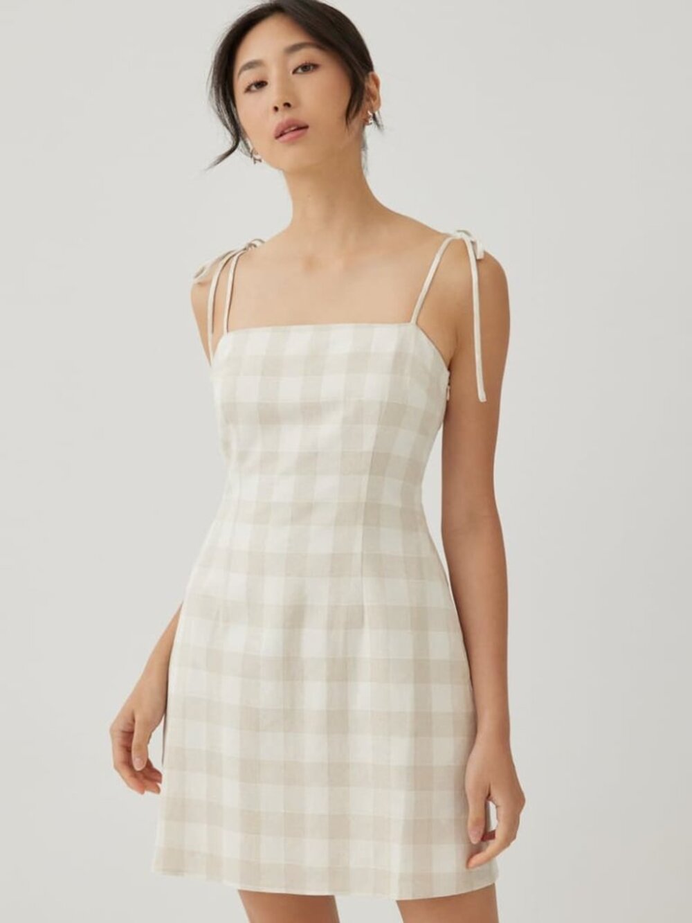 Love Bonito | Bitsy Gingham Camisole Mini Dress